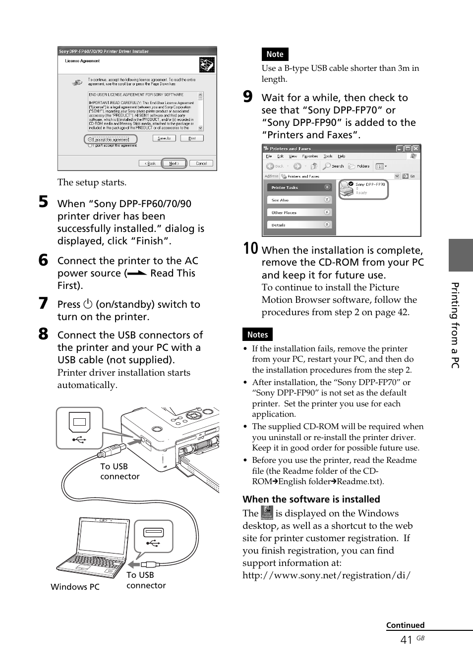 Sony DPP-FP70 User Manual | Page 41 / 84