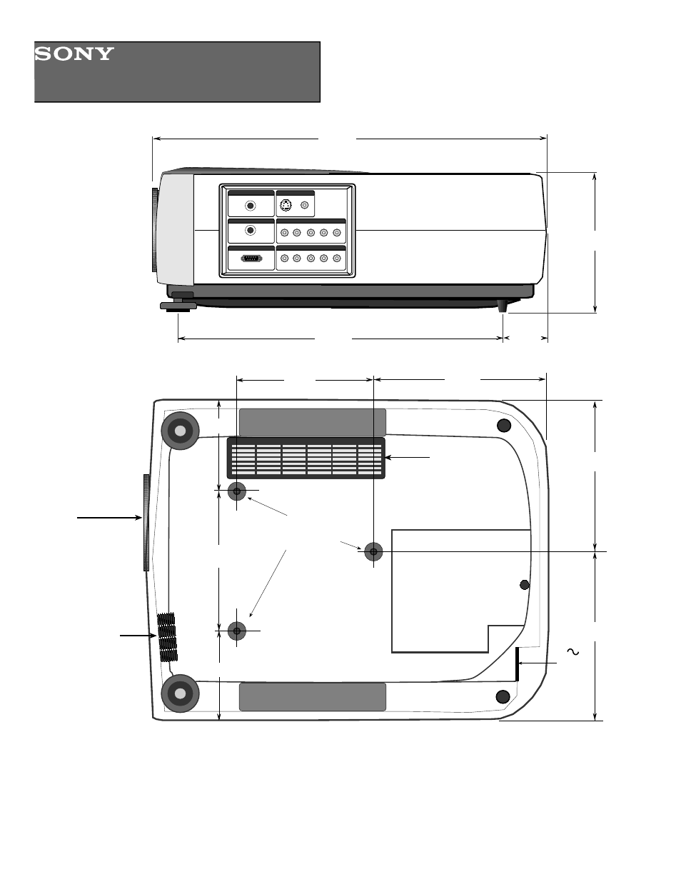 Sony VPL-VW11HT User Manual | 1 page