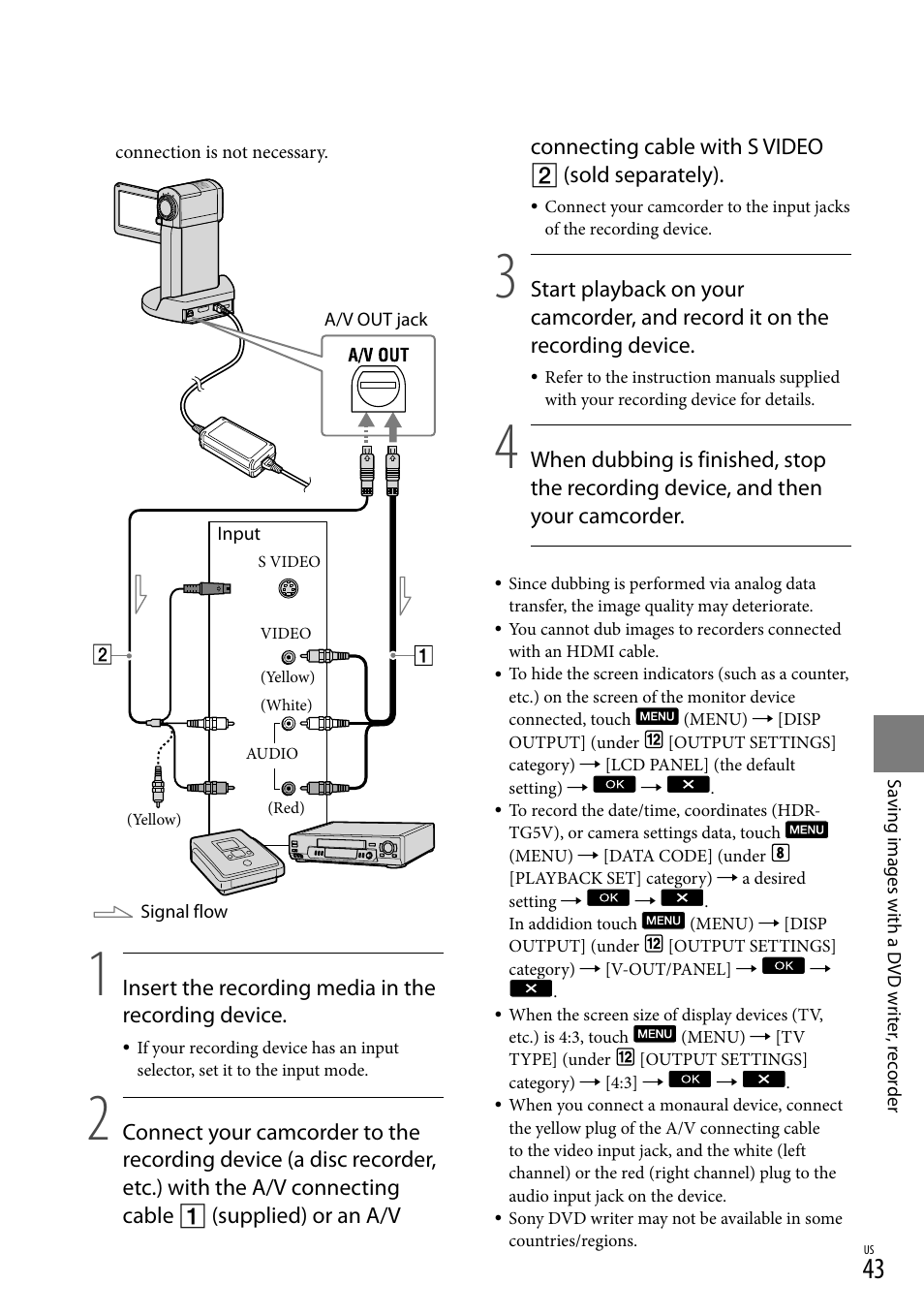 Sony HDR-TG5V User Manual | Page 43 / 135