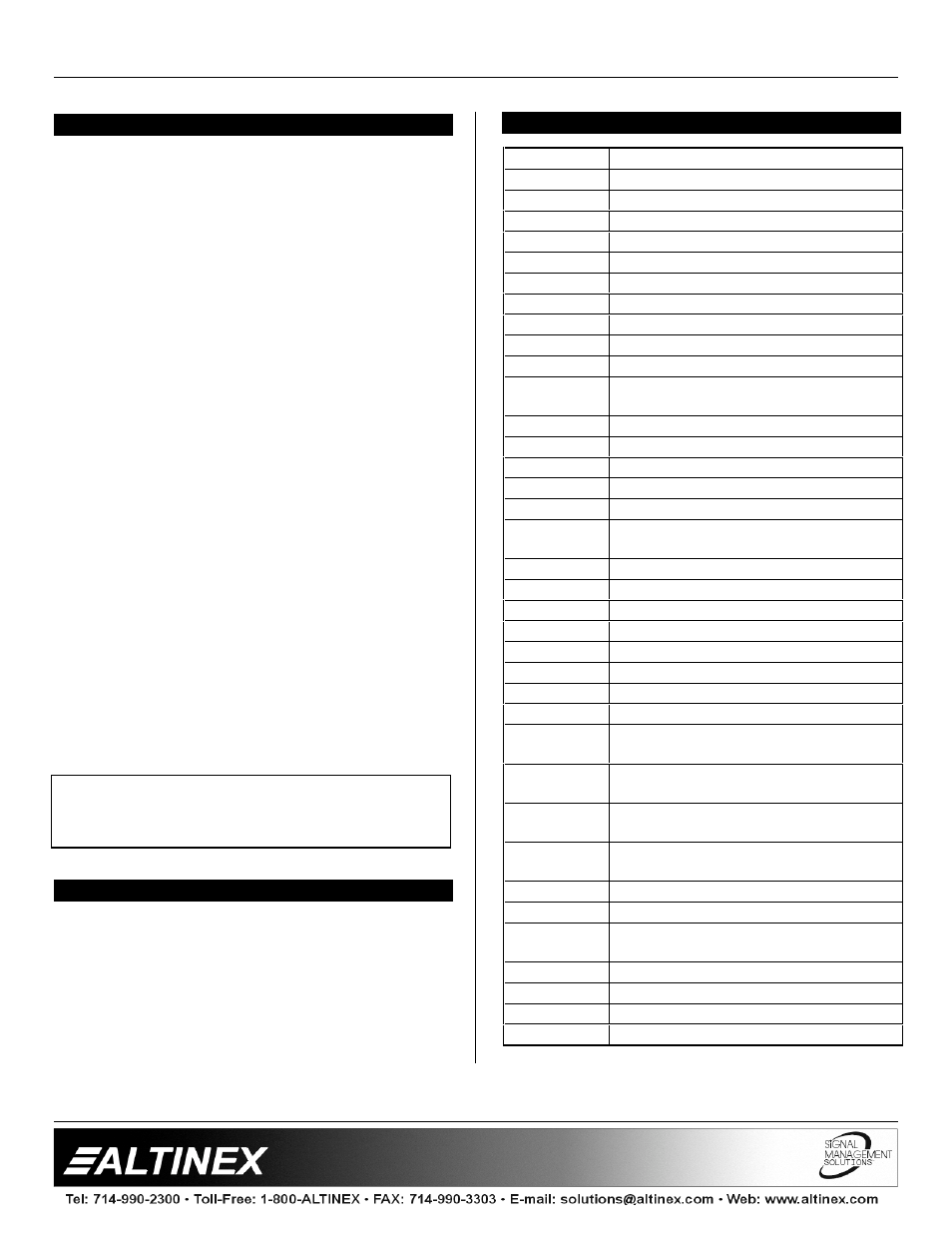 Switchers | Altinex DA1917SX User Manual | Page 7 / 9