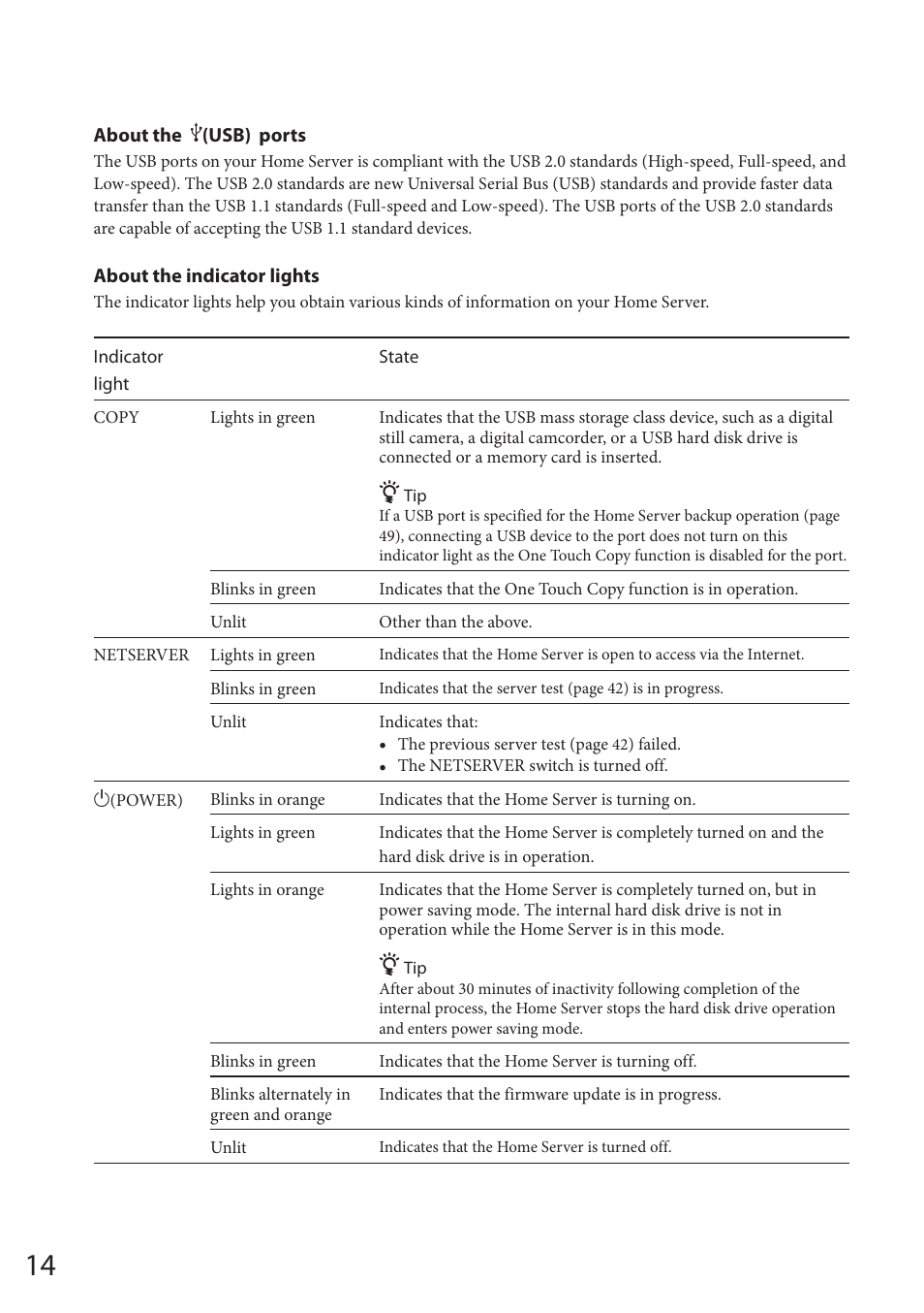 Sony VGF-HS1 User Manual | Page 14 / 104