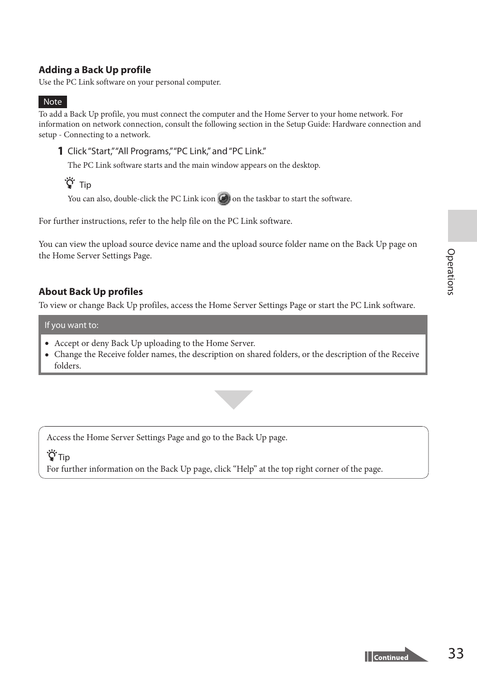 Sony VGF-HS1 User Manual | Page 33 / 104