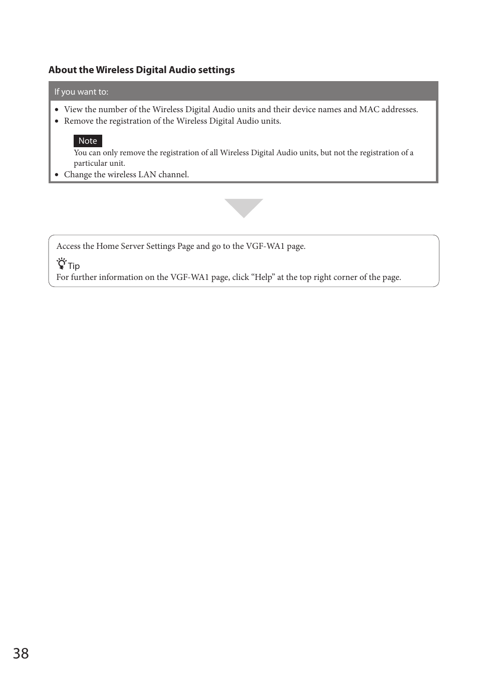 Sony VGF-HS1 User Manual | Page 38 / 104