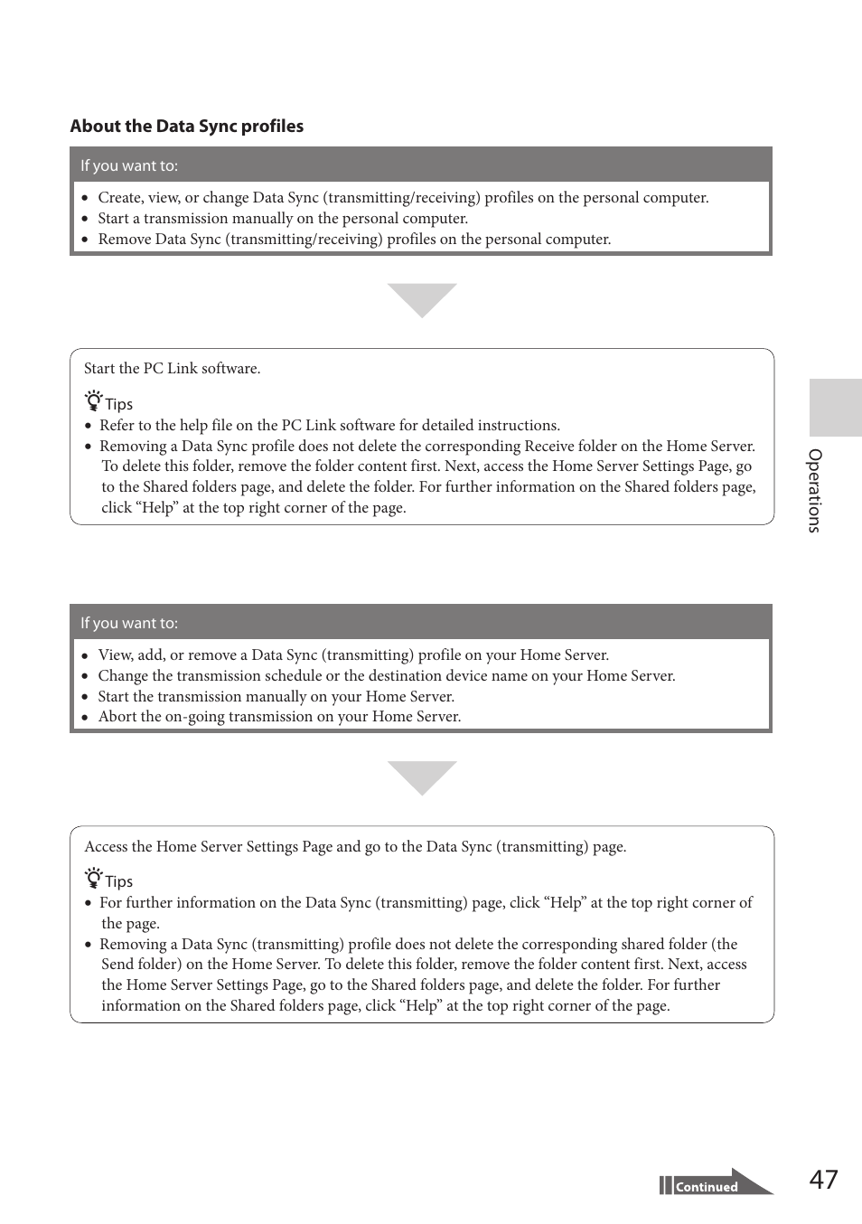 Sony VGF-HS1 User Manual | Page 47 / 104