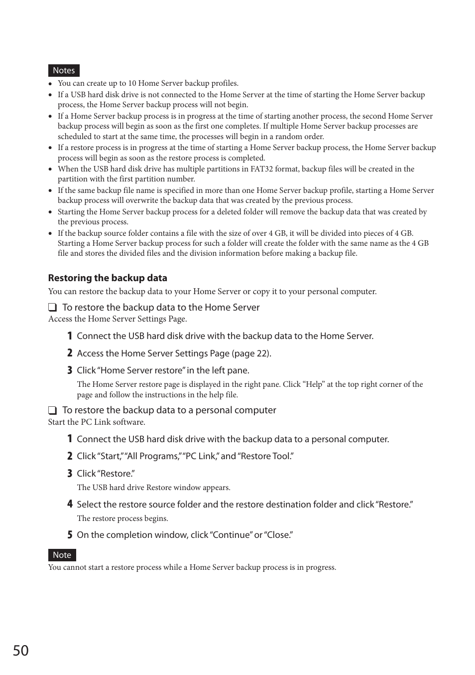 Sony VGF-HS1 User Manual | Page 50 / 104