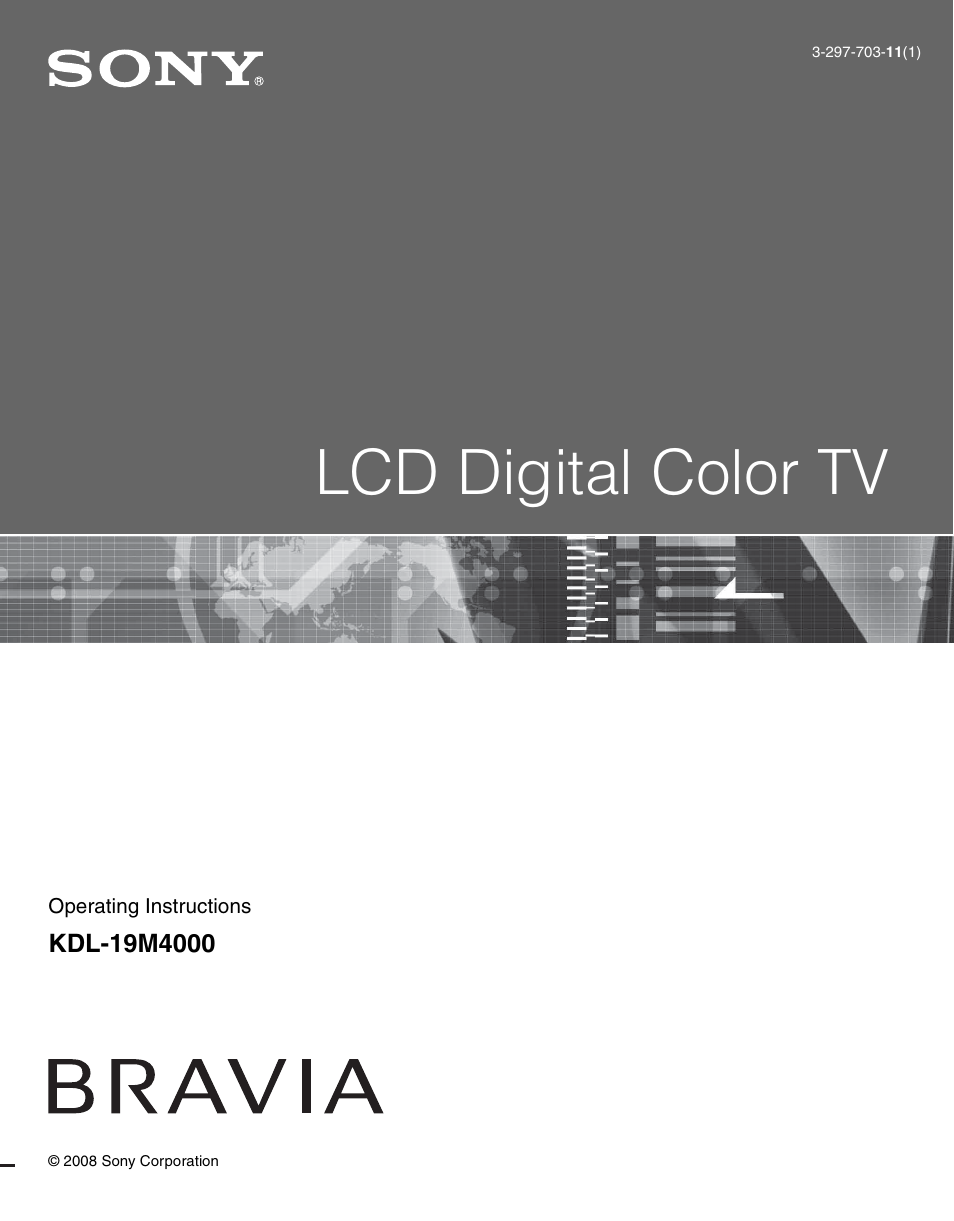 Sony KDL-19M4000 User Manual | 44 pages