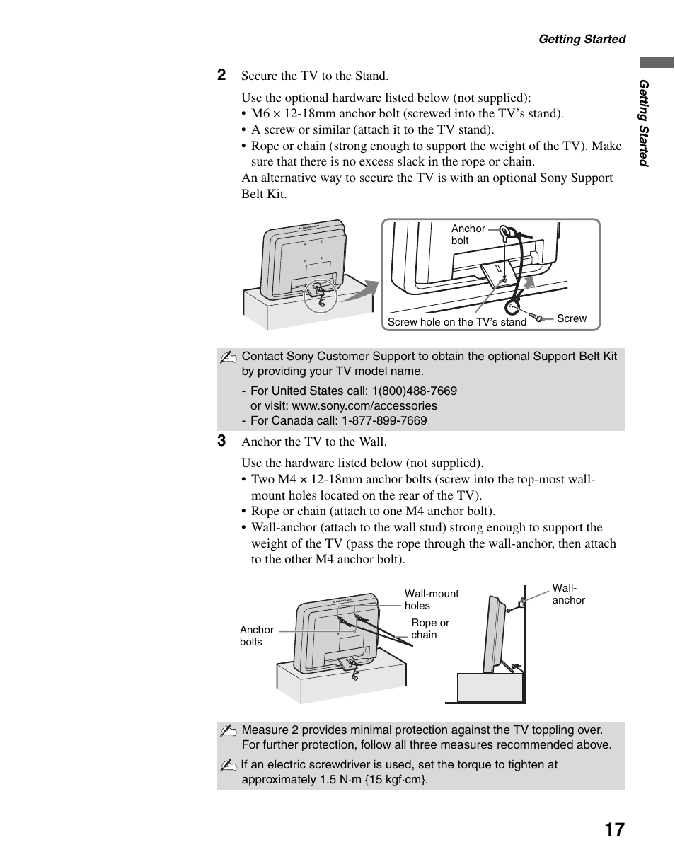 Sony KDL-19M4000 User Manual | Page 17 / 44