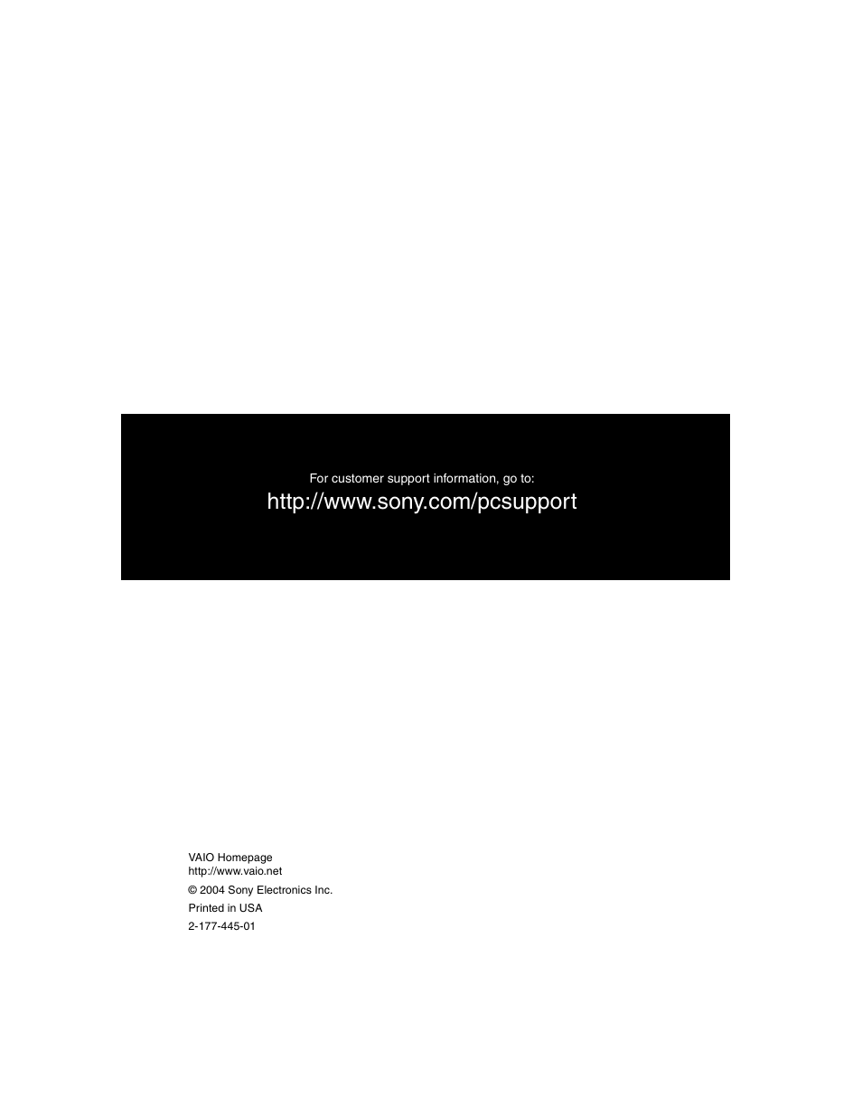 Sony VGN-A140P User Manual | Page 48 / 48