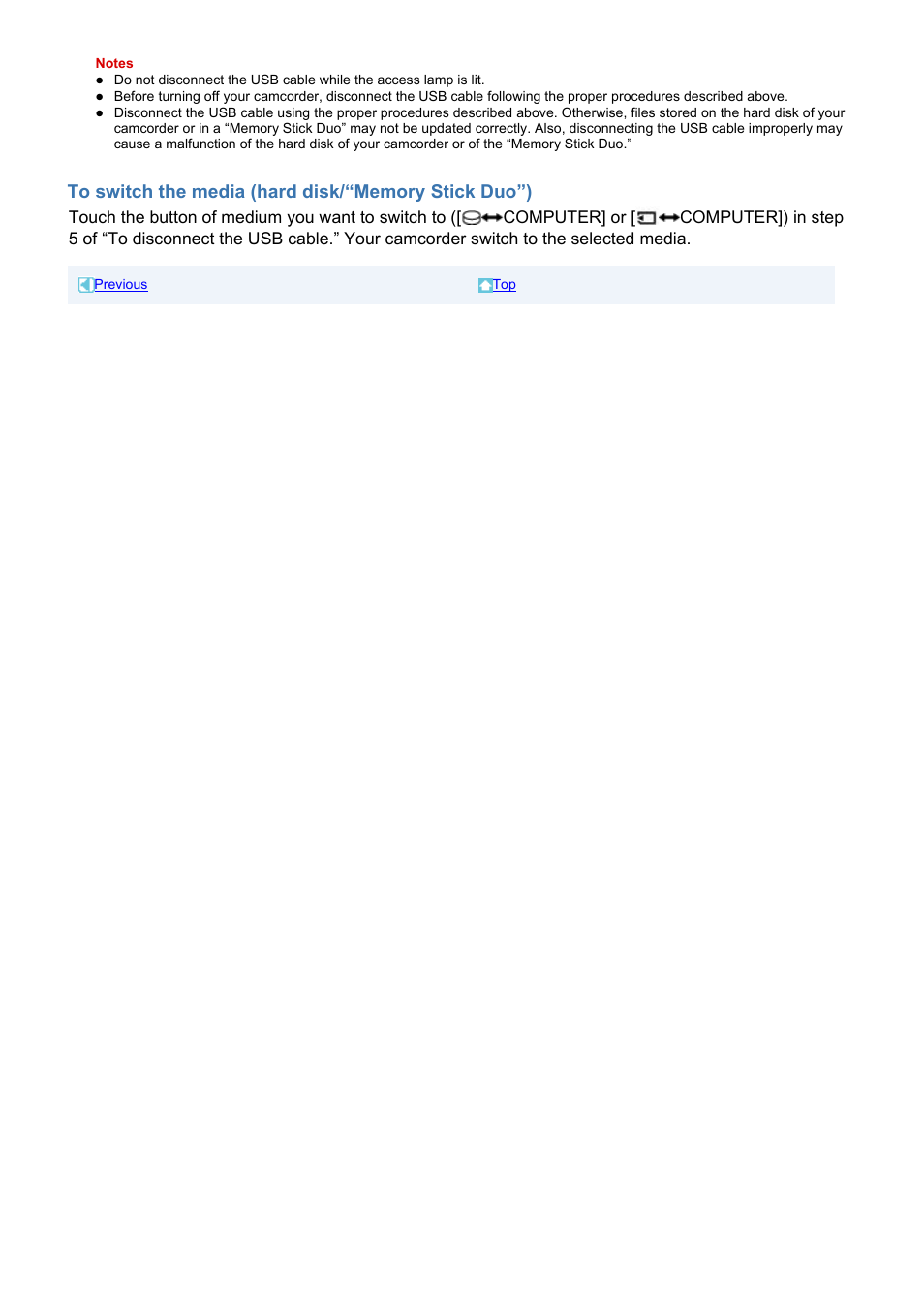 Sony HDR-SR1 User Manual | Page 12 / 51