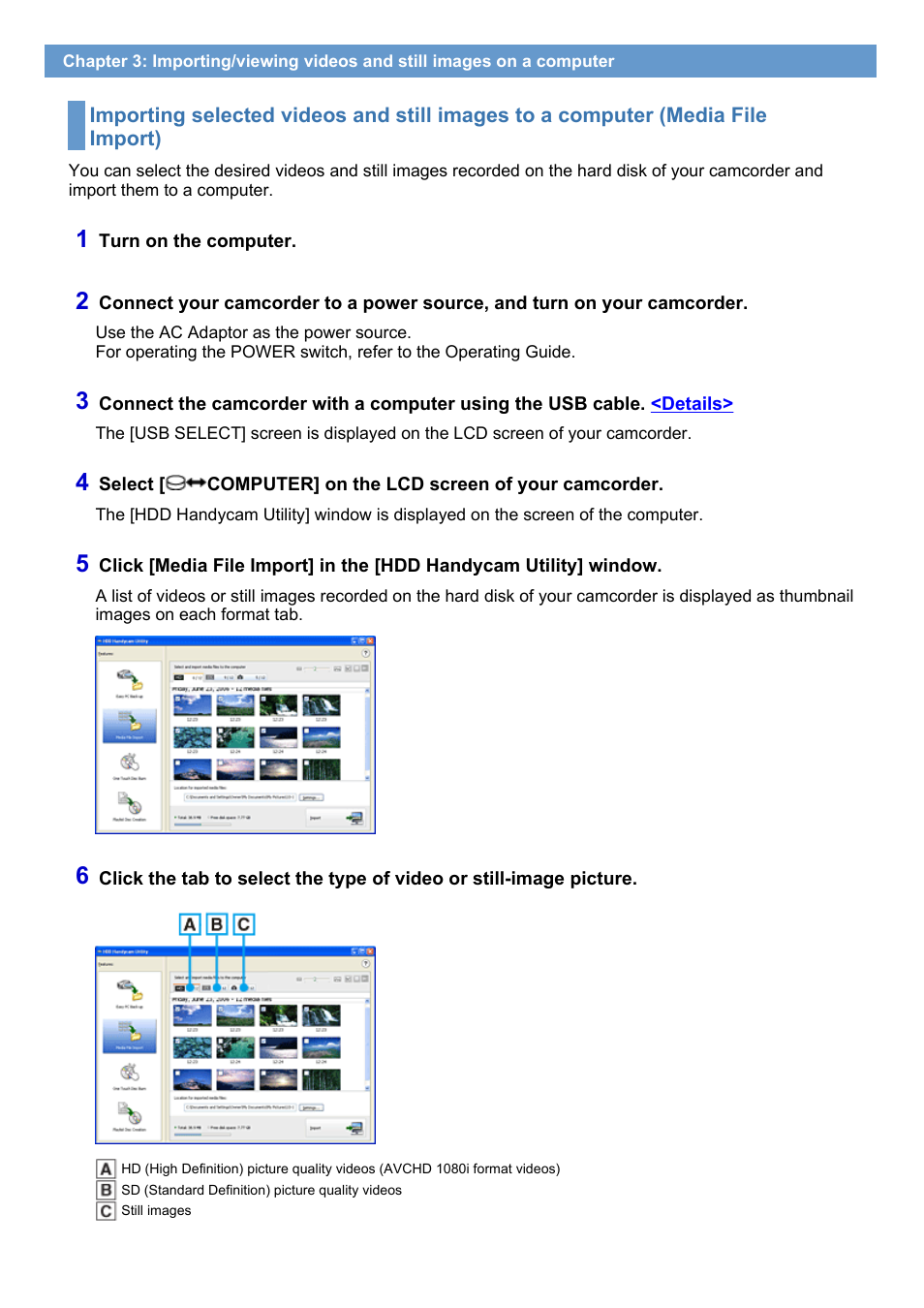 Sony HDR-SR1 User Manual | Page 19 / 51