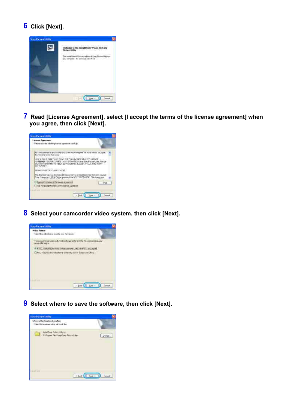Sony HDR-SR1 User Manual | Page 7 / 51