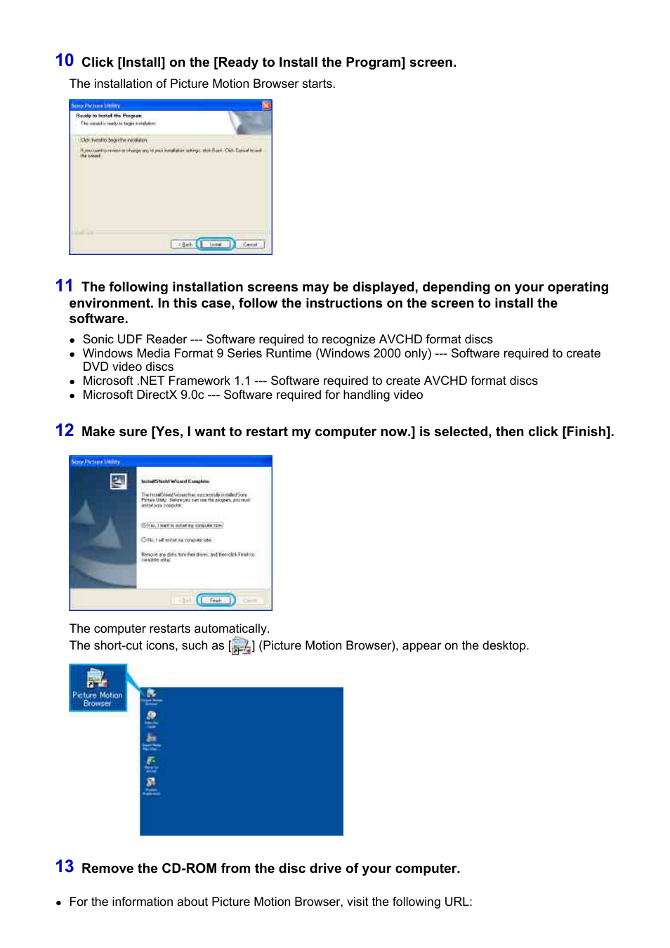 Sony HDR-SR1 User Manual | Page 8 / 51