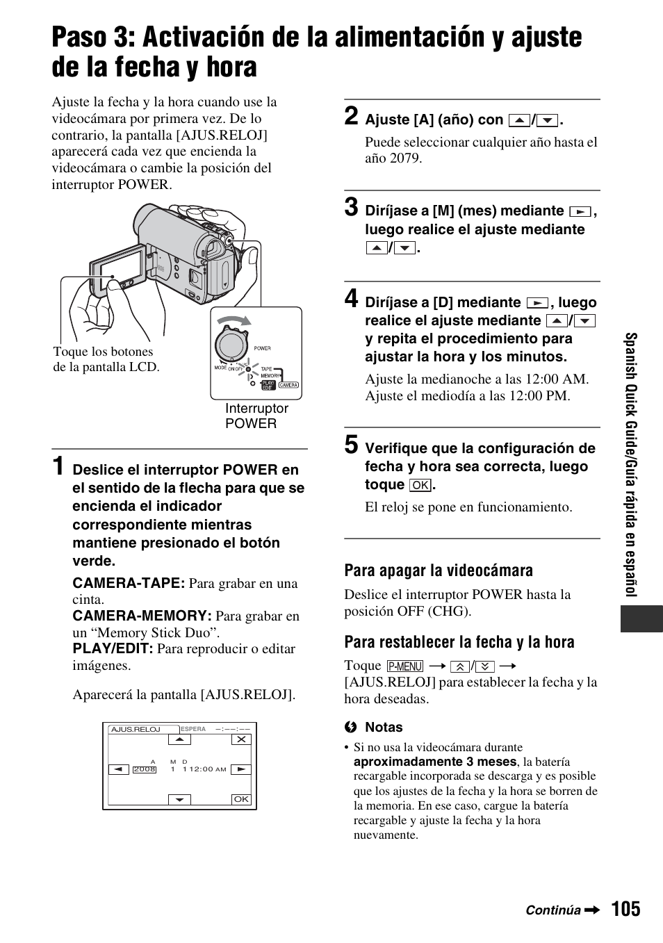 Sony DCR-HC62 User Manual | Page 105 / 116