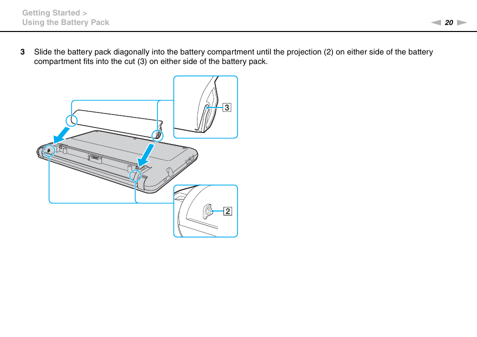 Sony VPCW111XX User Manual | Page 20 / 124