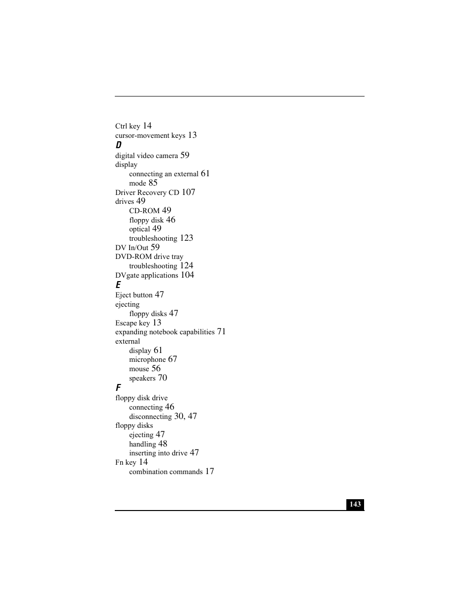 Sony PCG-SRX77 User Manual | Page 143 / 149