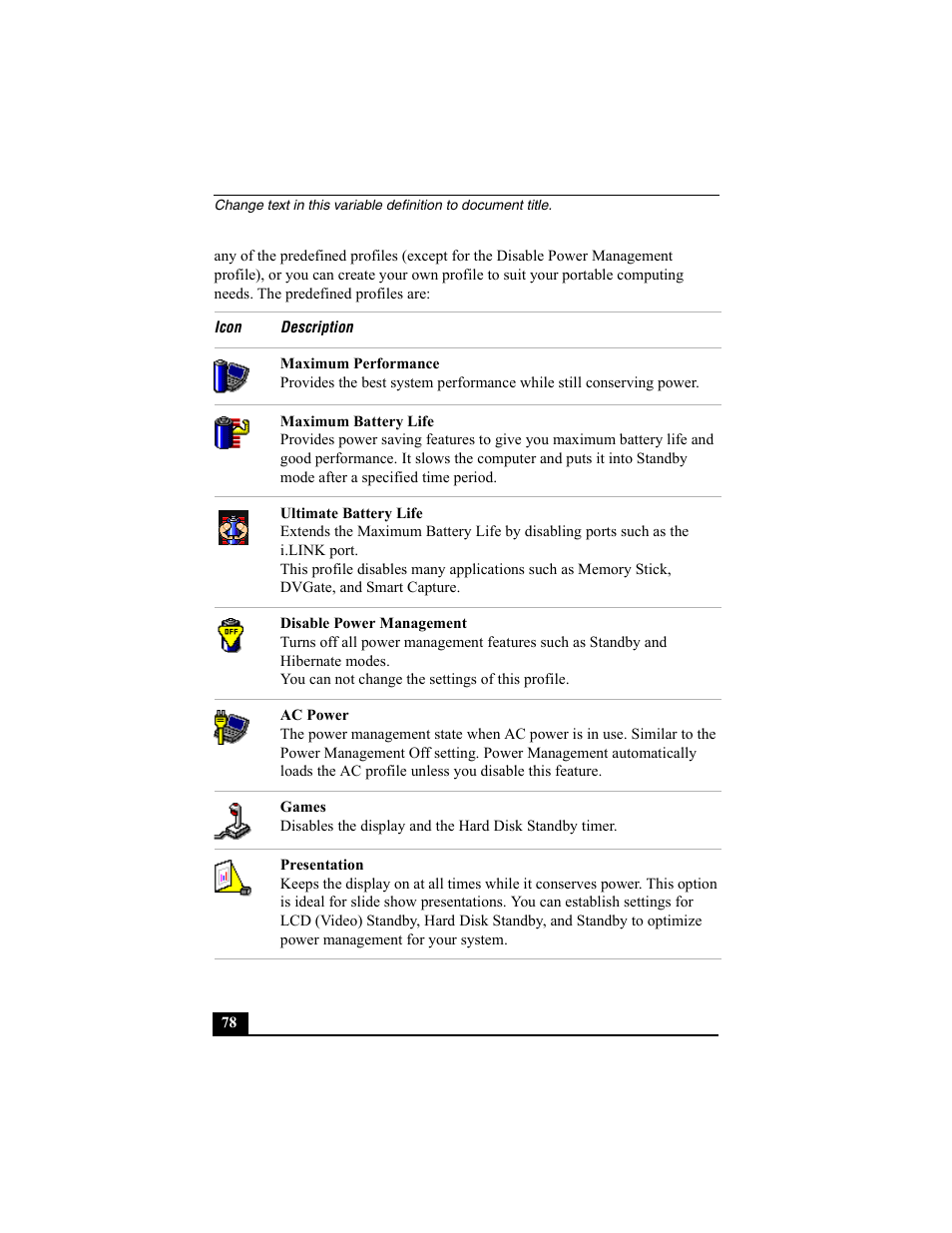 Sony PCG-SRX77 User Manual | Page 78 / 149