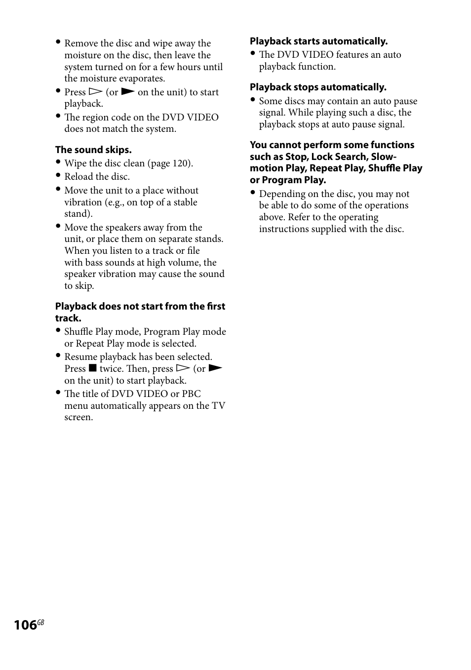 Sony LBT-LCD77Di User Manual | Page 106 / 143