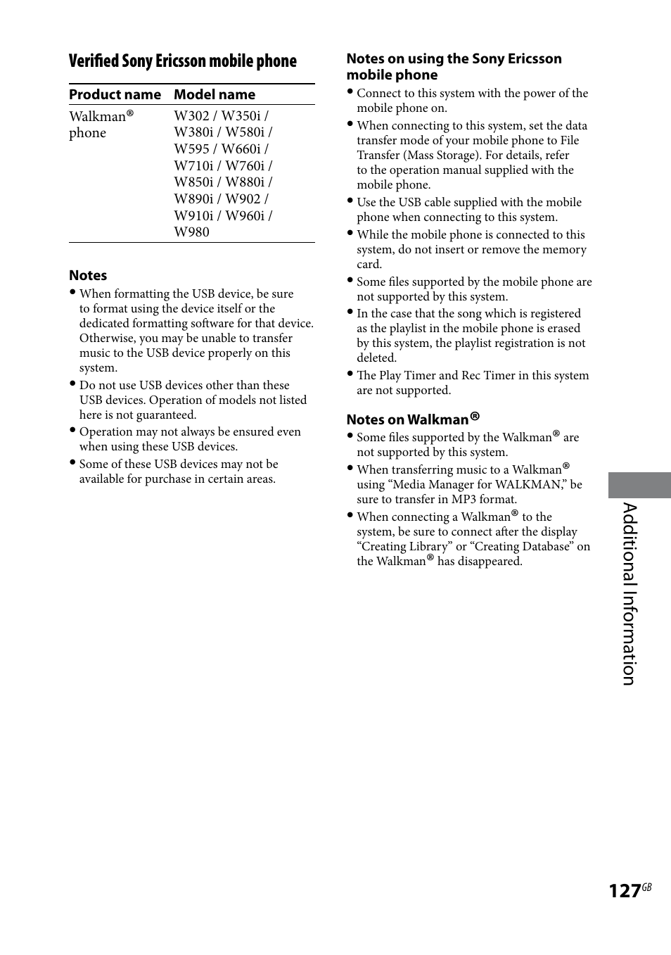 Sony LBT-LCD77Di User Manual | Page 127 / 143