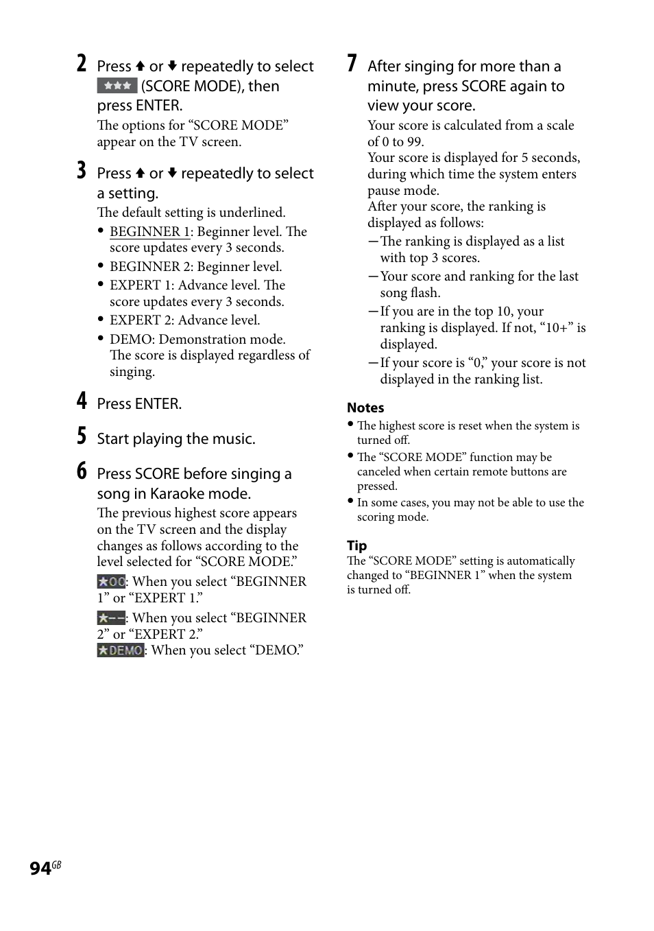 Sony LBT-LCD77Di User Manual | Page 94 / 143