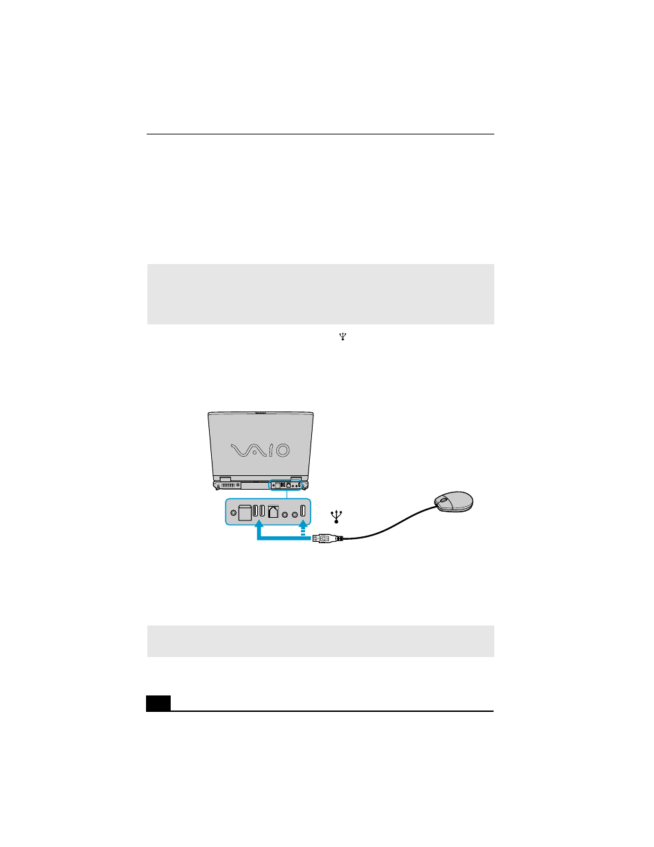 Connecting a usb device, To connect a usb device | Sony PCG-GR250 User Manual | Page 72 / 144