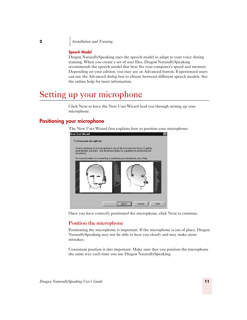 Setting up your microphone, Positioning your microphone | Sony ICD-MS515VTP User Manual | Page 17 / 222