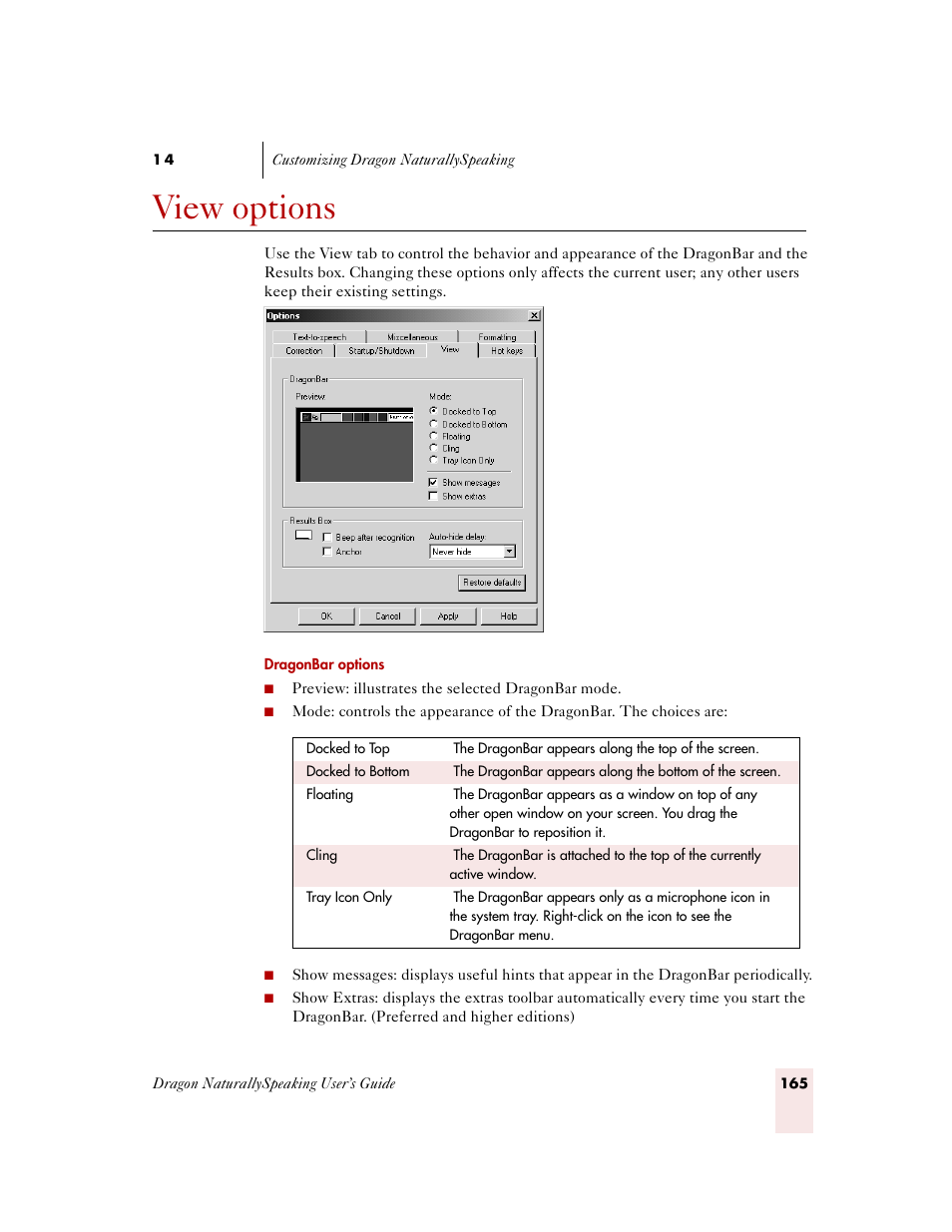 View options | Sony ICD-MS515VTP User Manual | Page 171 / 222