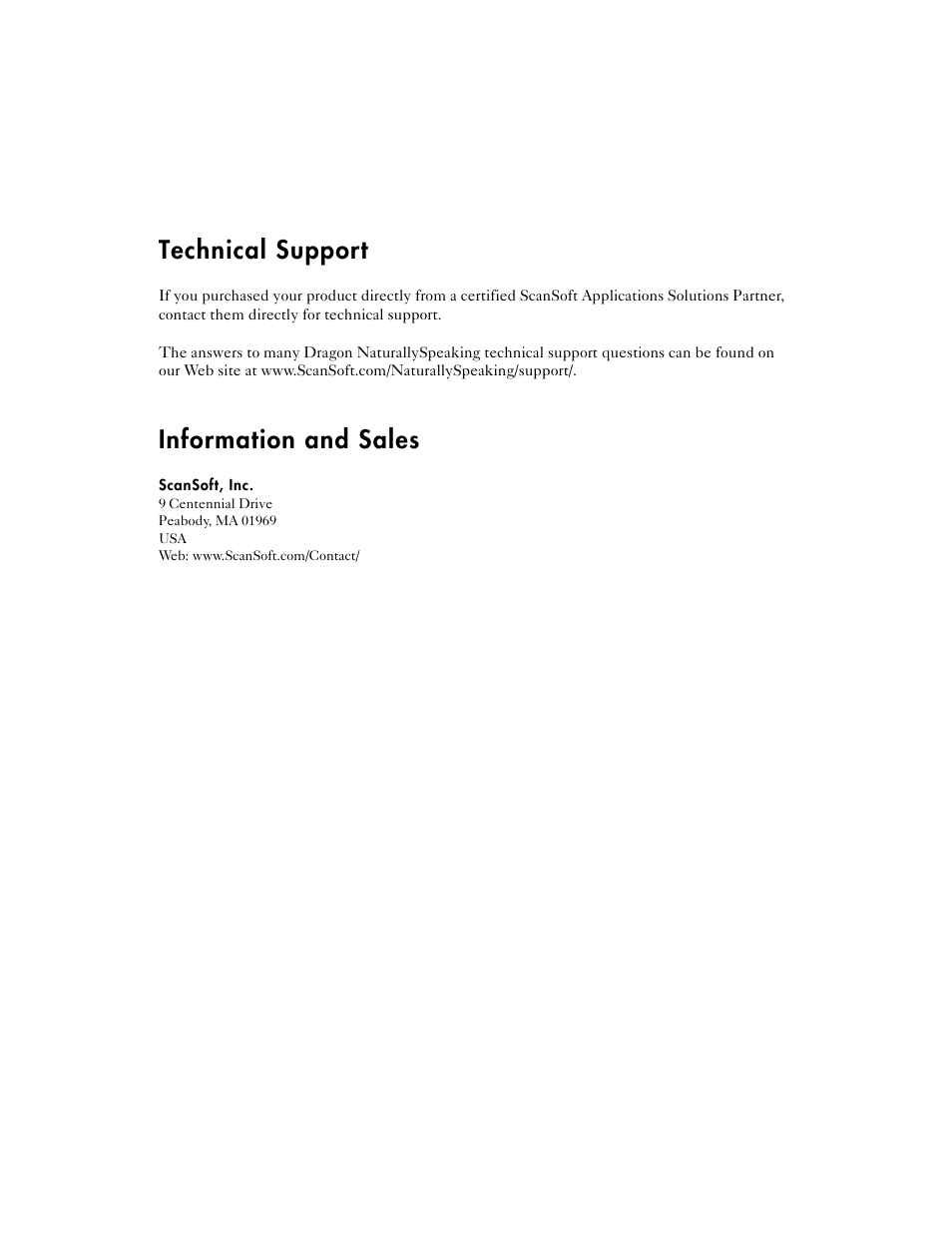 Technical support, Information and sales | Sony ICD-MS515VTP User Manual | Page 221 / 222