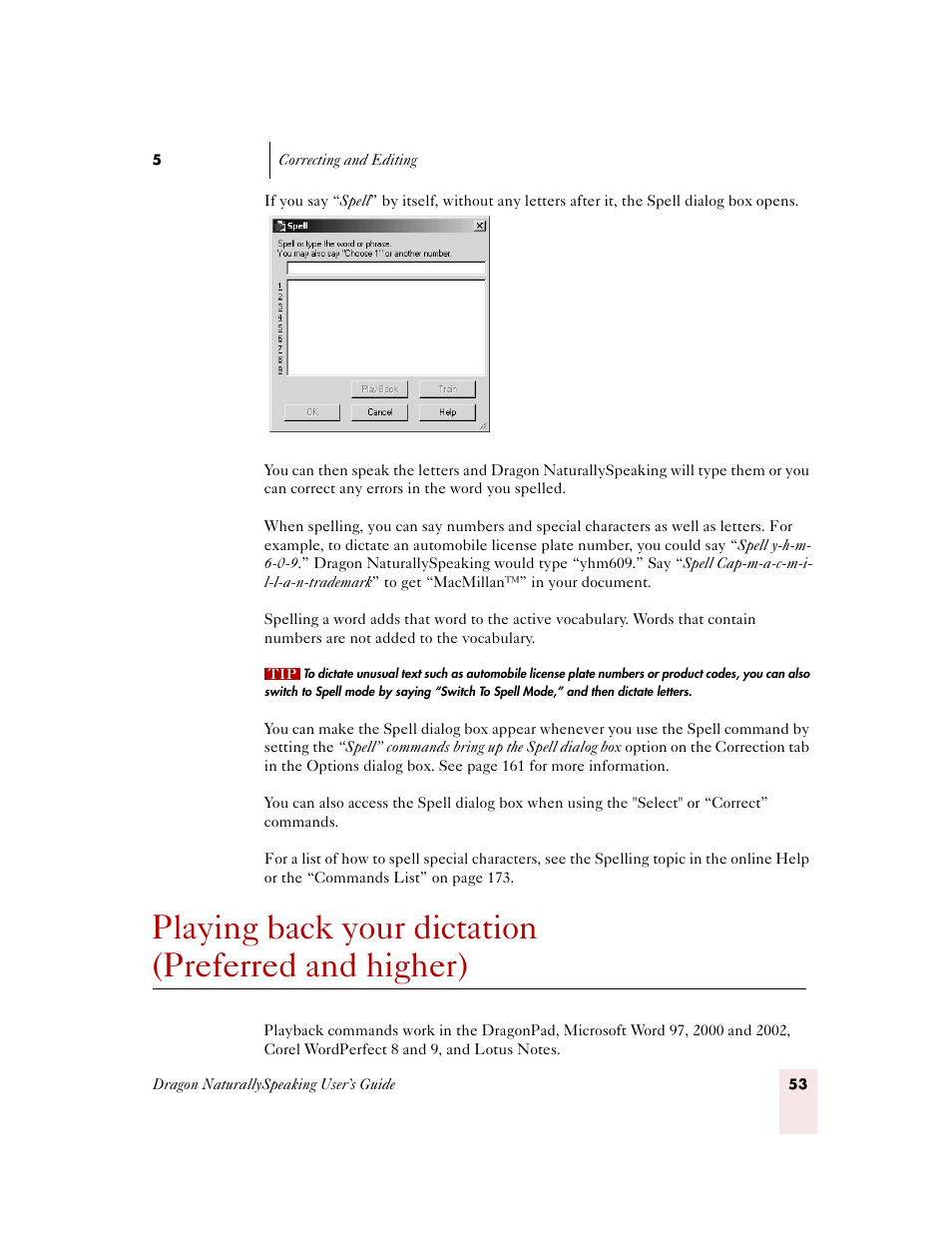 Playing back your dictation (preferred and higher) | Sony ICD-MS515VTP User Manual | Page 59 / 222