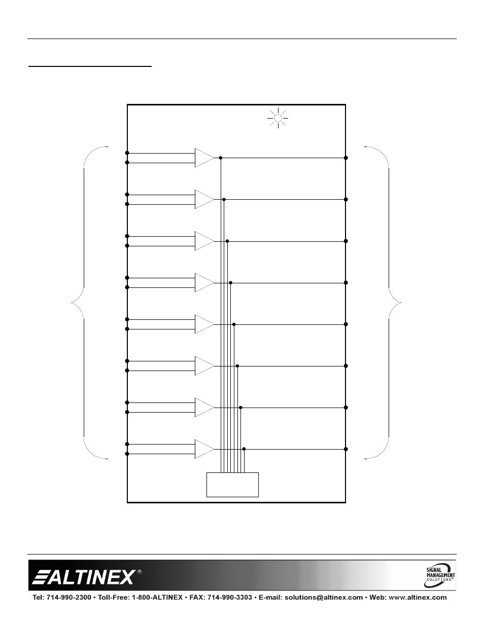 Diagram 2: internal view, Multitasker | Altinex MT107-203 User Manual | Page 7 / 9