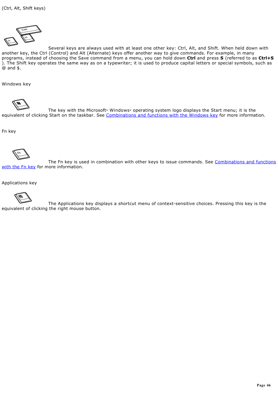 Sony VGN-FS550 User Manual | Page 46 / 202