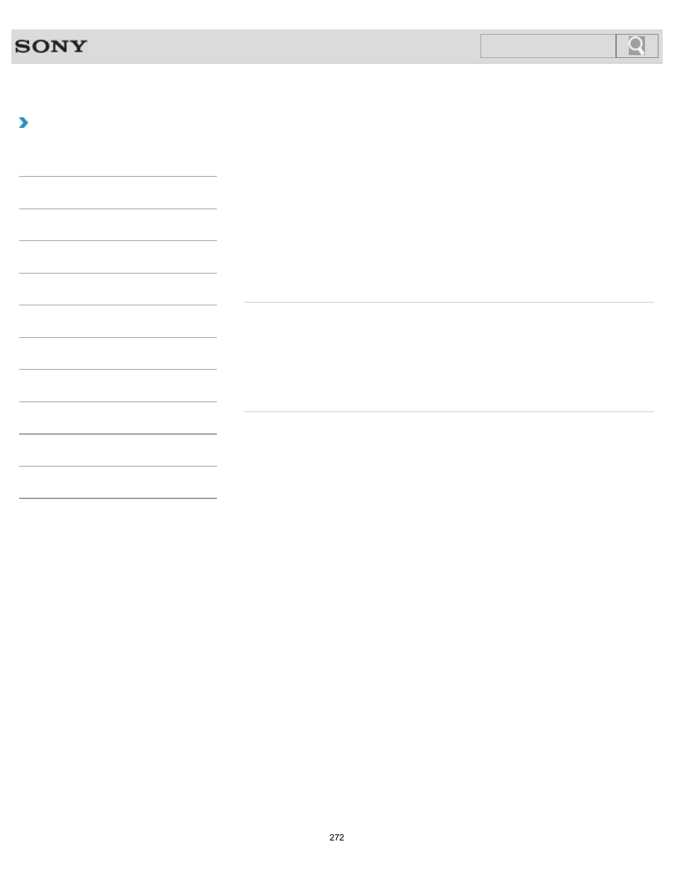 About backup, How to use, Search | Sony SVJ2021BPXW User Manual | Page 272 / 398