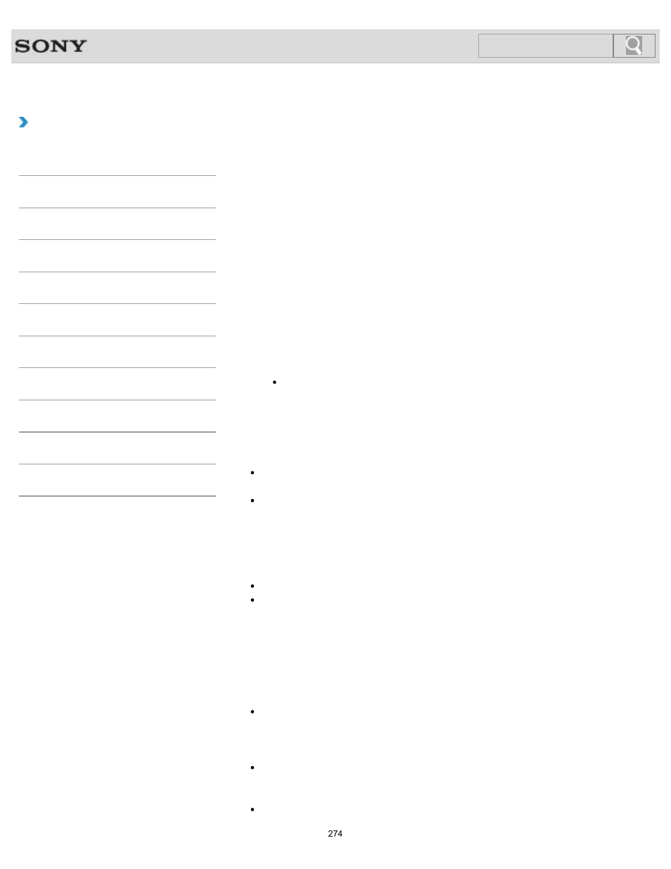 Backing up your data when you cannot start windows, How to use, Search | Sony SVJ2021BPXW User Manual | Page 274 / 398