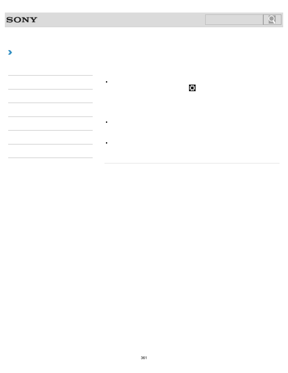Details, Troubleshooting, Search | Sony SVJ2021BPXW User Manual | Page 361 / 398