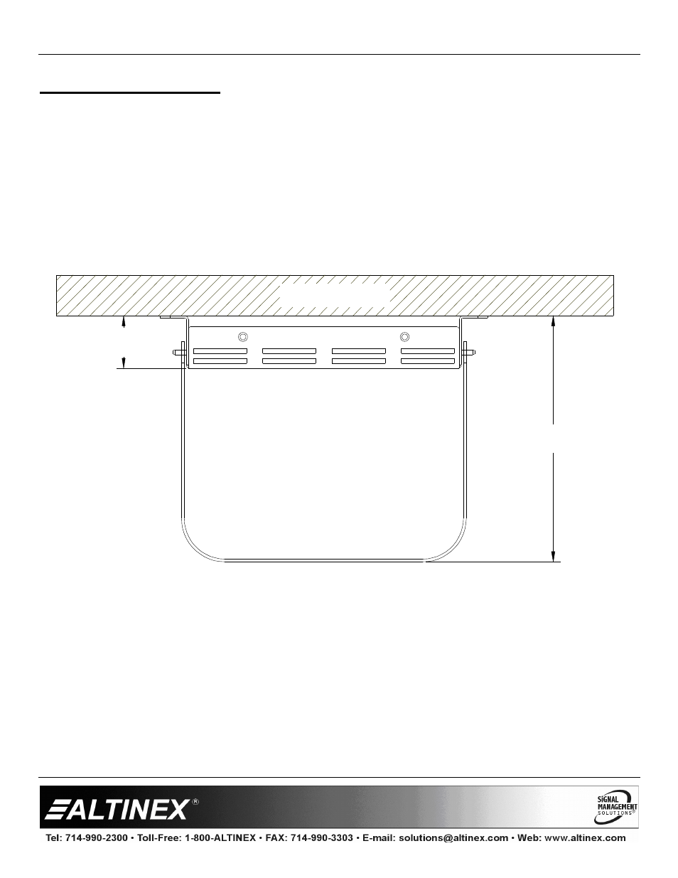 Designer solutions, Tabletop | Altinex UT250-101 User Manual | Page 11 / 22