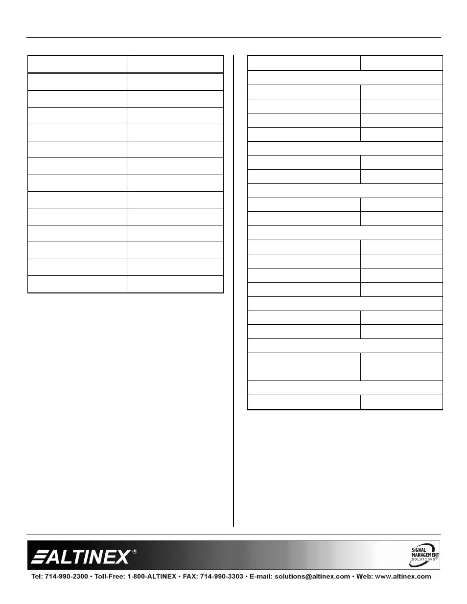 Designer solutions | Altinex UT250-101 User Manual | Page 6 / 22