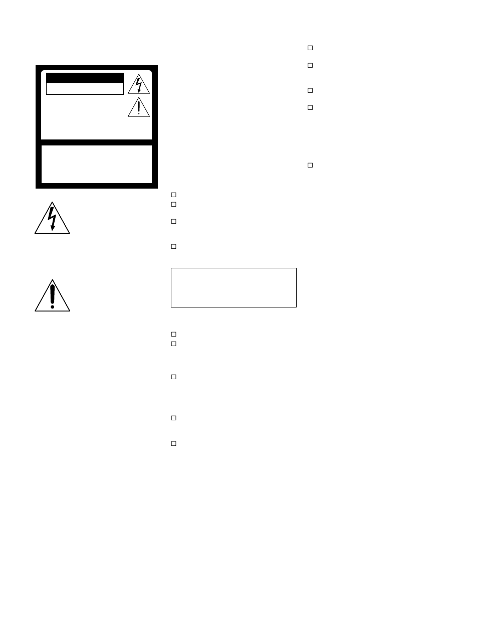 Attention, Precaucion, Warning | Caution, Notification, Safety, Installing, Continued) | Sony KLV-32M1 User Manual | Page 3 / 80