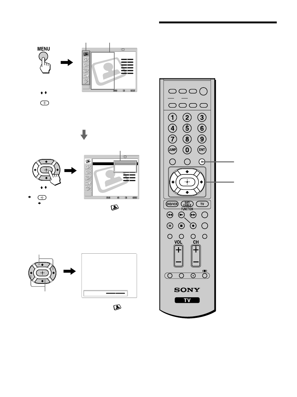 Selecting the on-screen menu language, Selecting the on-screen menu, Language | 2 - 4 1, 5 selecting the on-screen menu language | Sony KLV-32M1 User Manual | Page 40 / 80