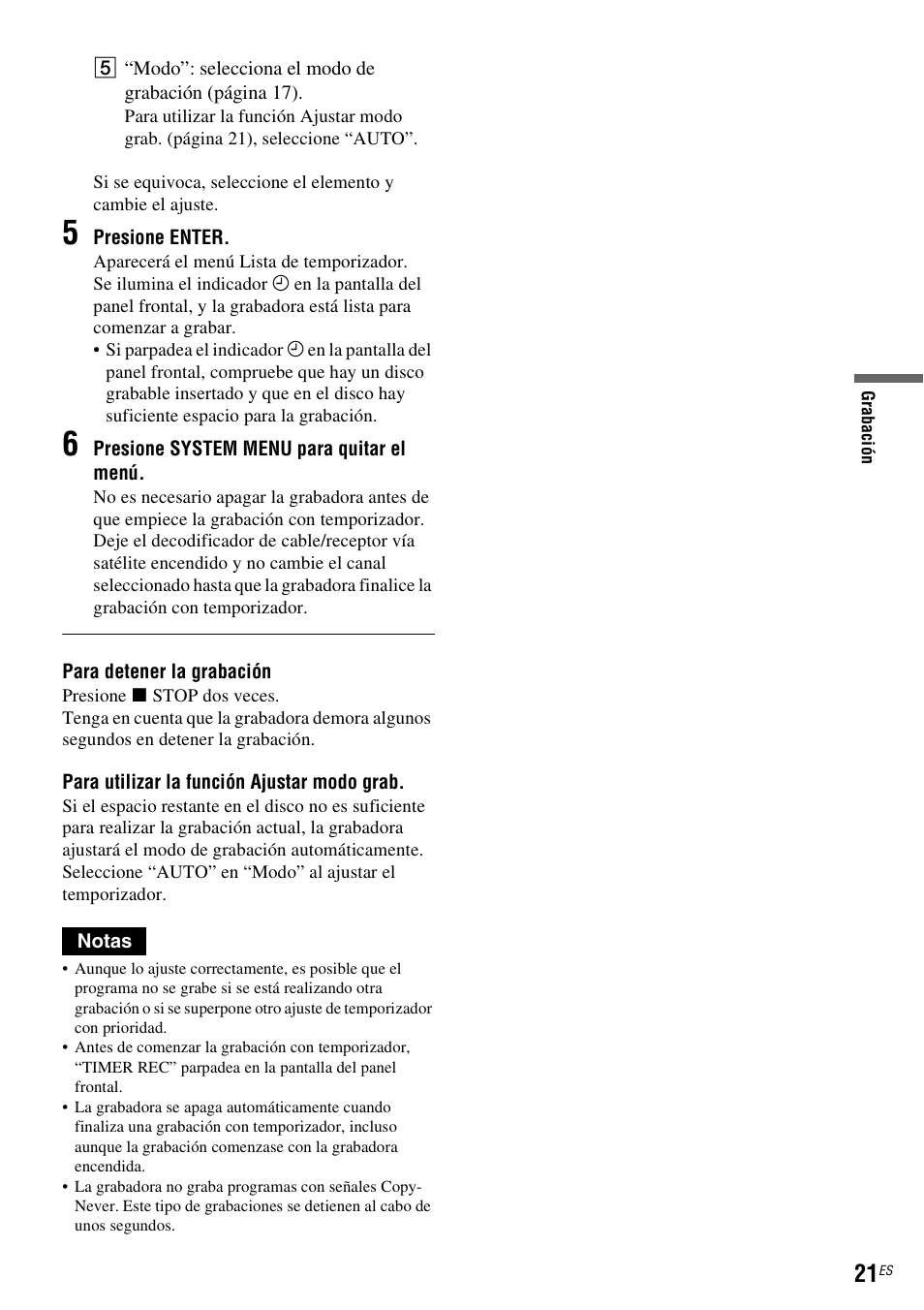 Sony RDR-GX255 User Manual | Page 127 / 128