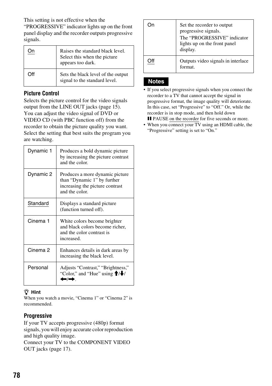 Sony RDR-GX255 User Manual | Page 78 / 128