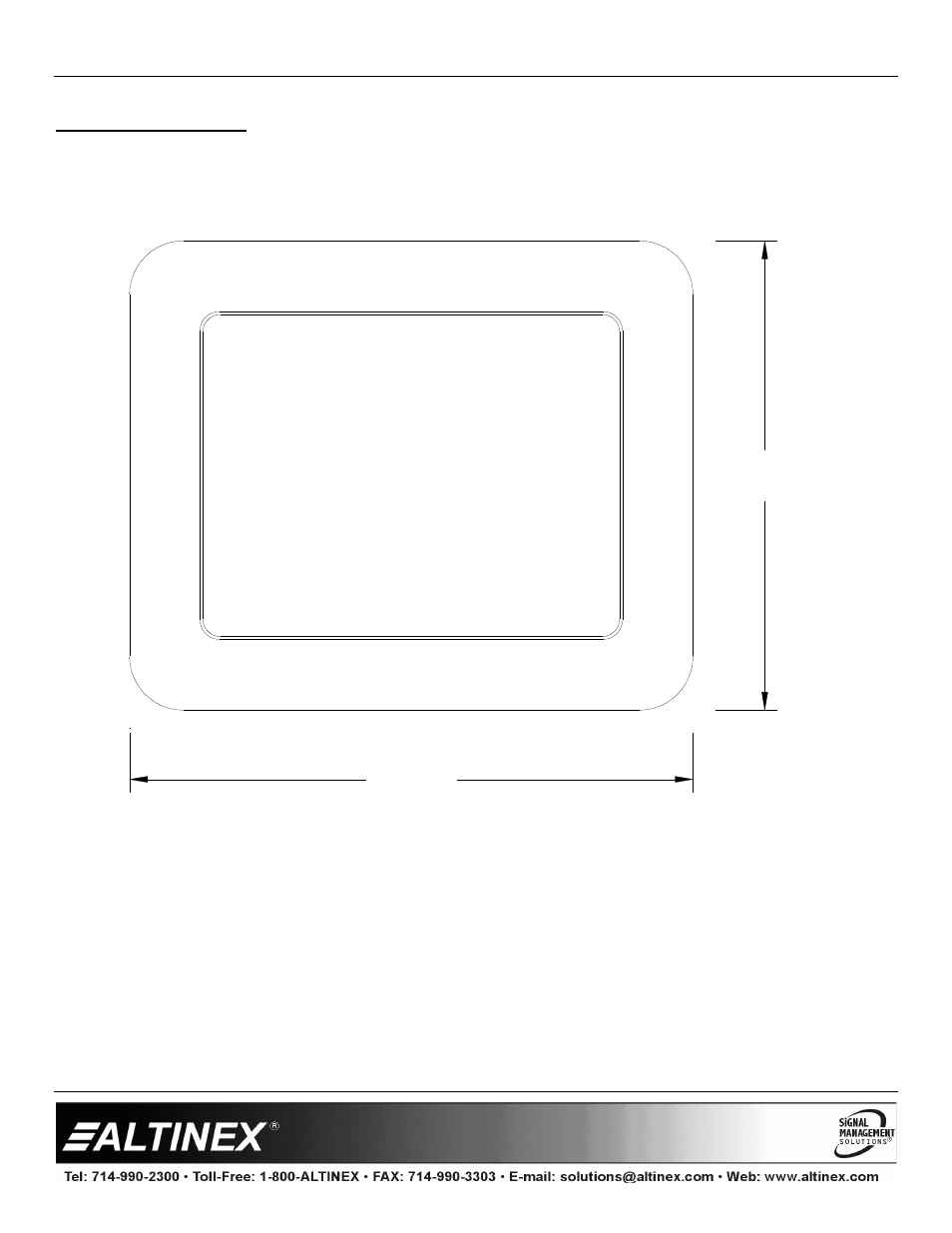 Diagram 3: top view, Designer solutions | Altinex Pop 'N Plug Tower PNP400 User Manual | Page 8 / 15