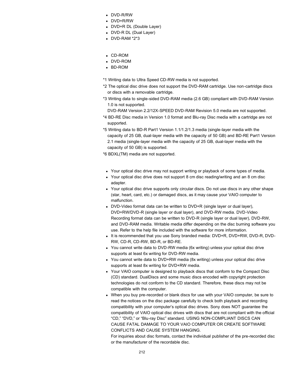 Sony SVZ13116GXX User Manual | Page 212 / 411
