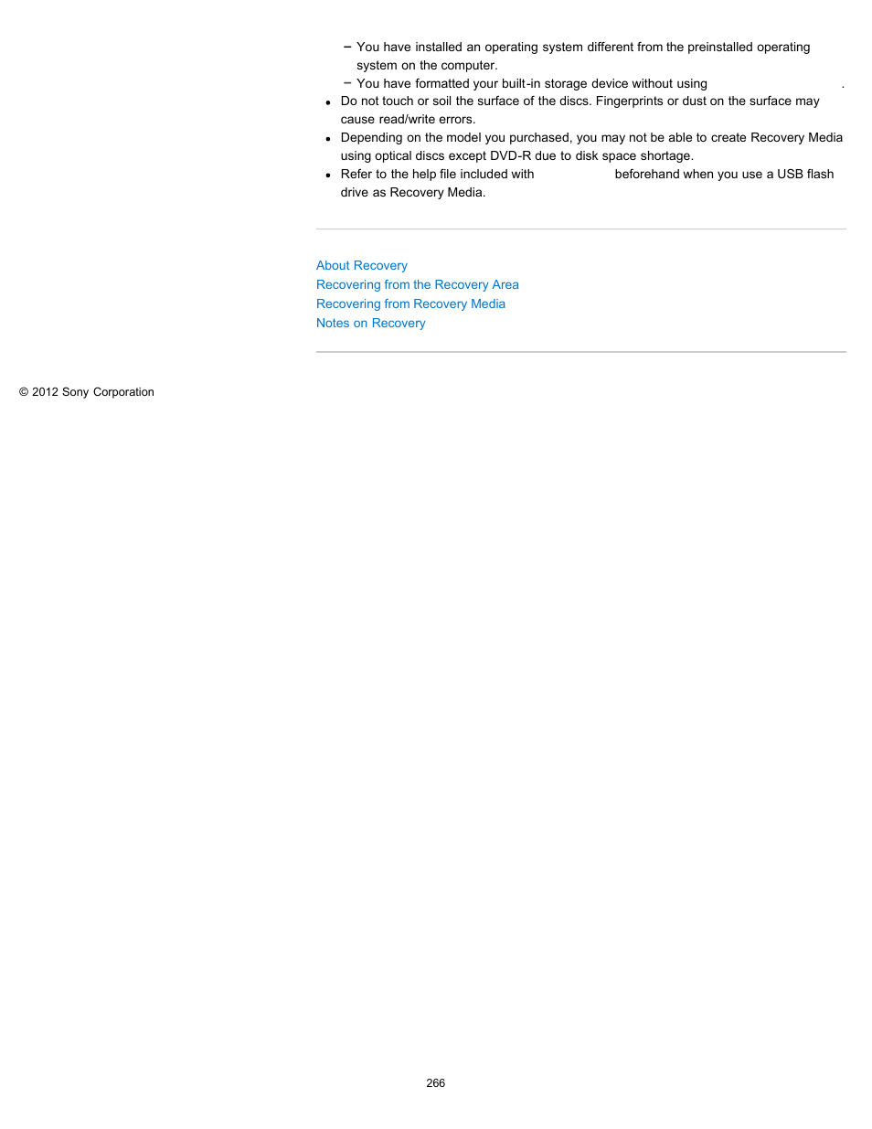 Sony SVZ13116GXX User Manual | Page 266 / 411