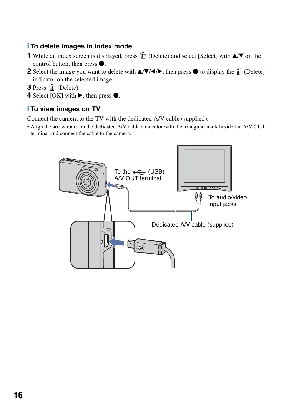 Sony DSC-S730 User Manual | Page 16 / 32