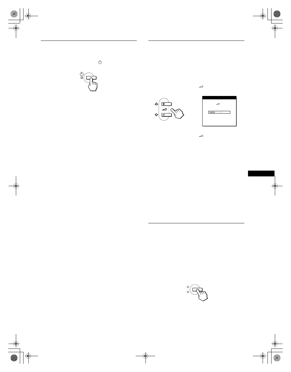 Utilisation des haut-parleurs stéréo, Sélection du signal d’entrée, Etape 6 | Sony SDM-M61 User Manual | Page 29 / 104