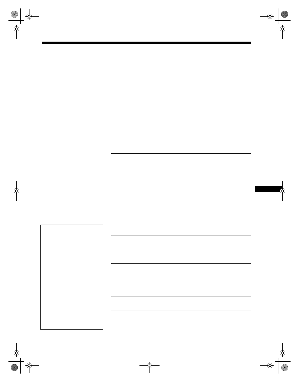 Inhalt, Installation, Einstellen des monitors | Technische merkmale, Störungsbehebung | Sony SDM-M61 User Manual | Page 43 / 104