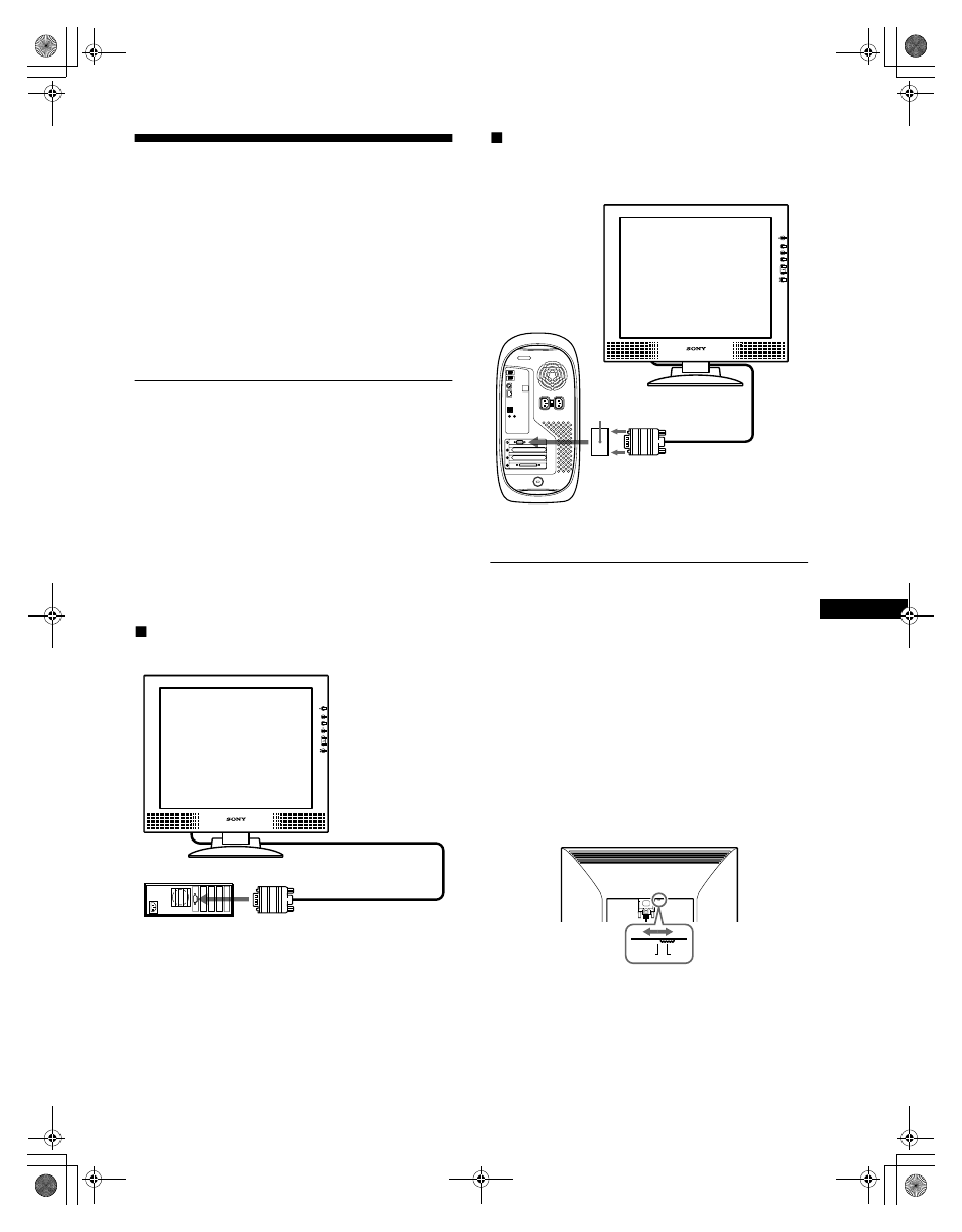 Installation, Schritt 1, Schritt 2 | Seite 7), Seite | Sony SDM-M61 User Manual | Page 47 / 104