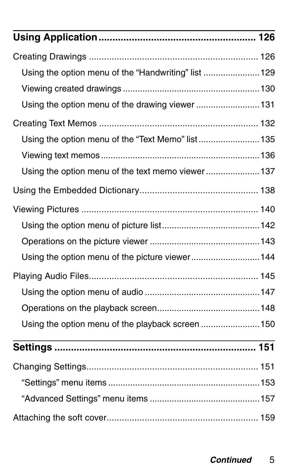 Sony PRS-900BC User Manual | Page 5 / 202