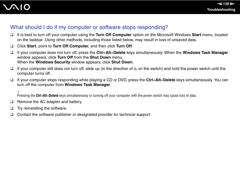 Sony VGN-UX180P User Manual | Page 139 / 189