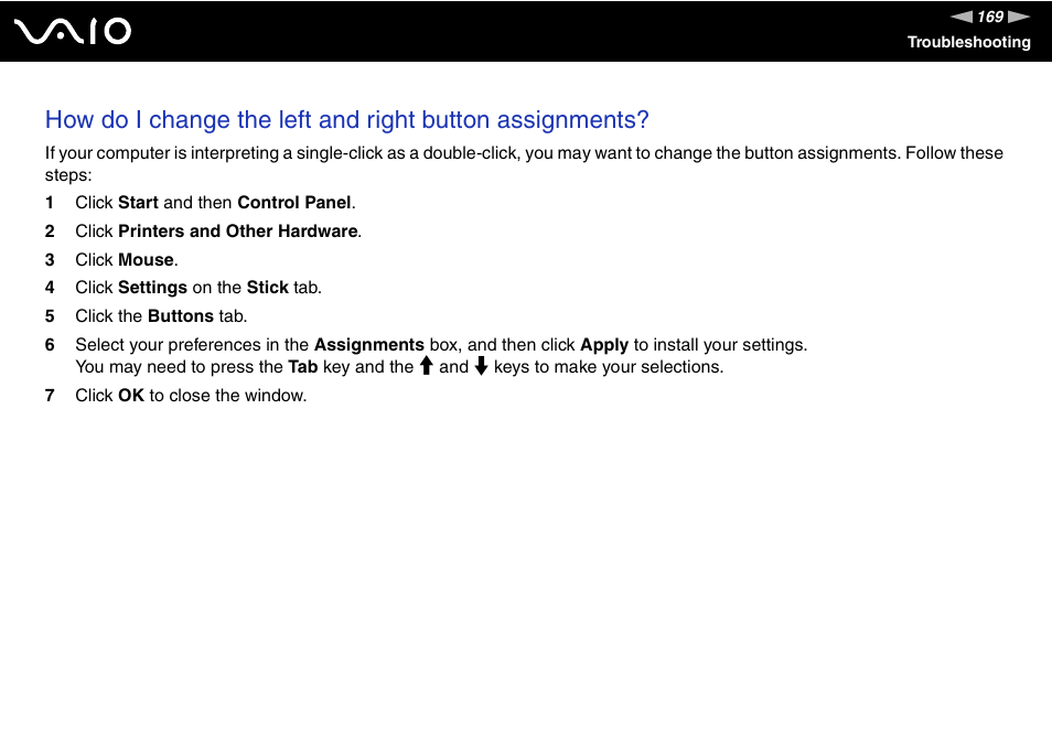 Sony VGN-UX180P User Manual | Page 169 / 189