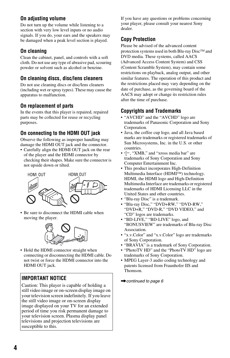 Sony BDP-S380 User Manual | Page 4 / 31